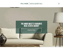 Tablet Screenshot of pilcher-residential.com